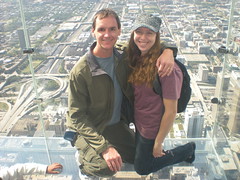 Dennis & Clare at Top of Willis Tower