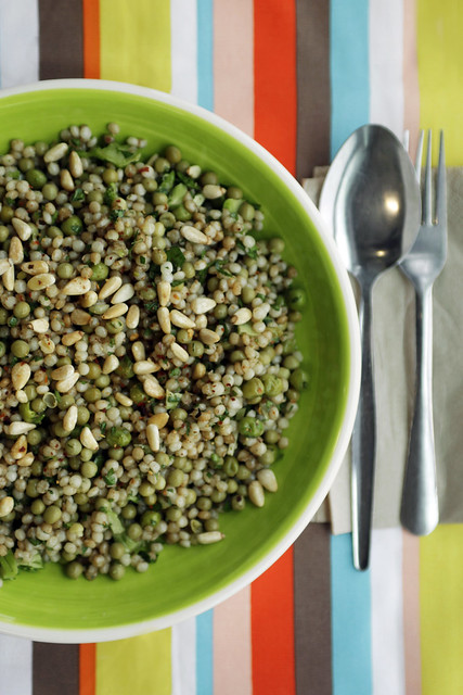 Giant Couscous, Peas and Broccoli - 72/365
