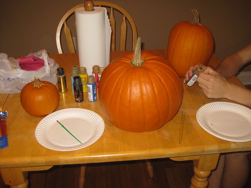 before pumpkins