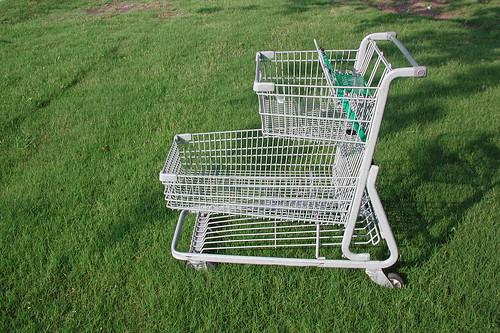 Cart on Grass