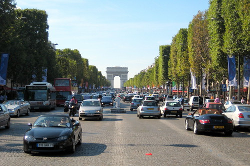 Paris: Avenue des Champs-Élysées - Arc de Triomphe de l'Étoile