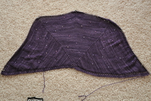 Medusa Cascade shawl.
