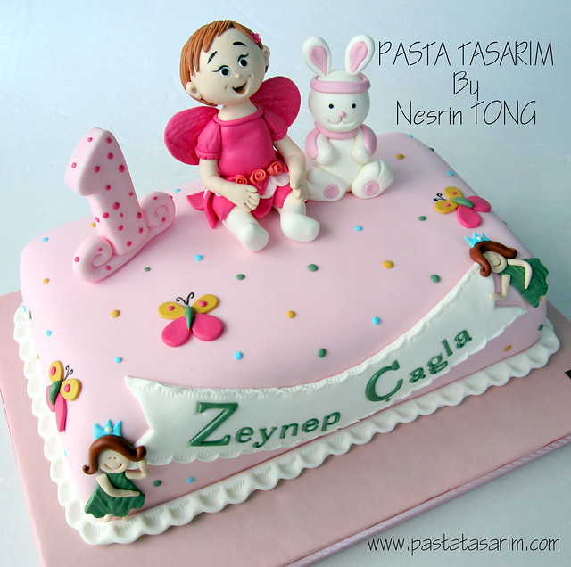 1st BIRTHDAY CAKE - ZEYNEP CAGLA