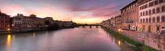 Sunset at Ponte alla Carraia, Firenze, Italy