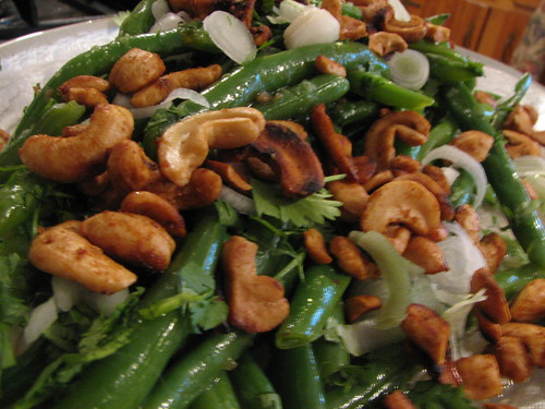 Fresh Green Bean Salad w/Asian Dressing