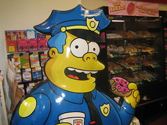 Chief Wiggum likes those doughnuts
