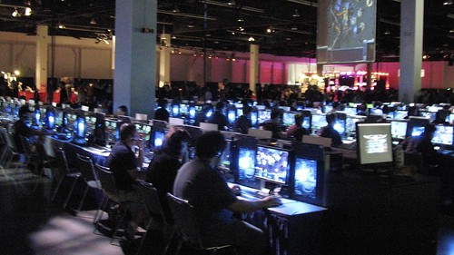 Starcraft II demo game at BlizzCon