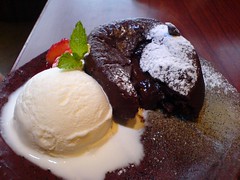 溶岩巧克力蛋糕