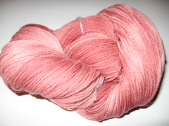 Hand dyed Merino yarn