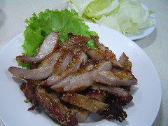 pork with sesame seeds