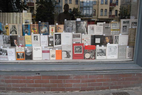 Berlin bookshop windows