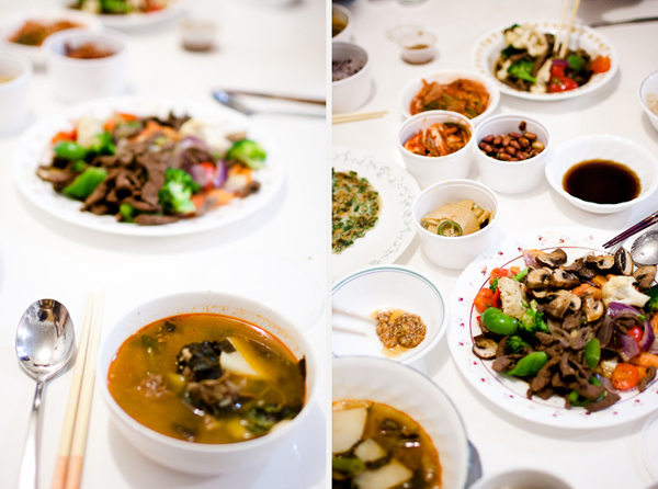 korean feast