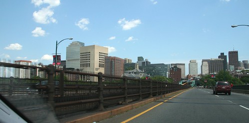 boston from the longfellow bridge
