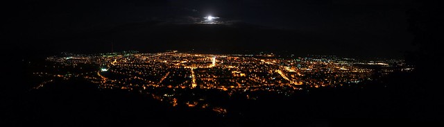 Night Panorama @ Full Moon