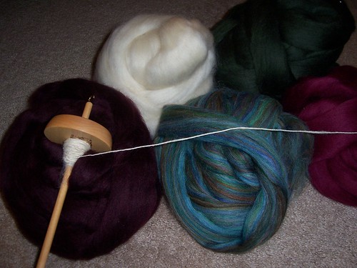 First yarn spun