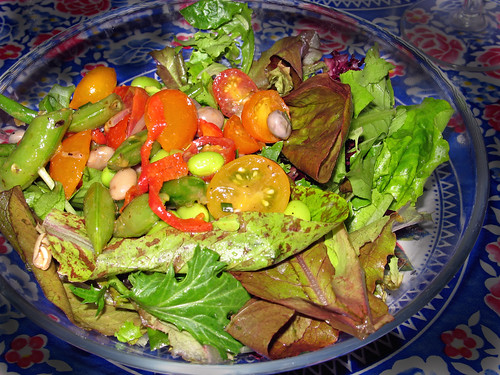 Greens, Herb and Bean Salad