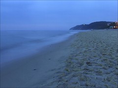Polish sea coast at night - by lupus83