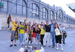Dresden soccer fans