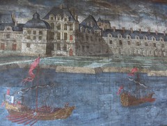 Fontainebleau vers 1680