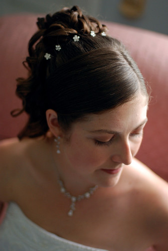 Wedding Hair With Headband. Bridal hair, bride#39;s