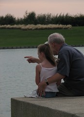 Grandfather & Grandaughter Moment