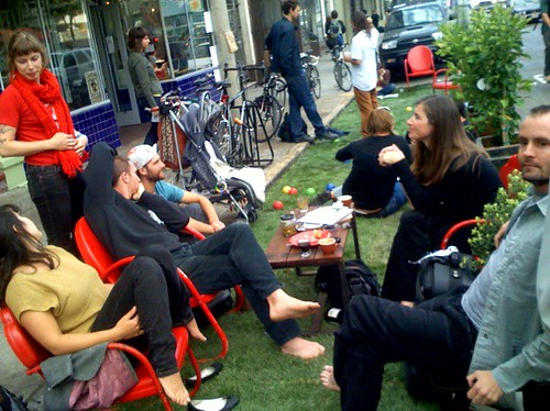 Park(ing) day (from Flicker)
