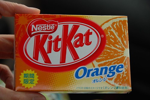 Orange KitKat by Fried Toast.