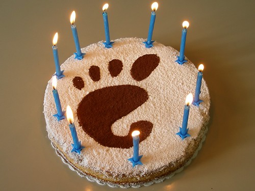birthday cake images free. GNOME irthday cake