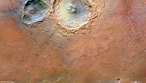 Tyrrhena Terra Impact Crater