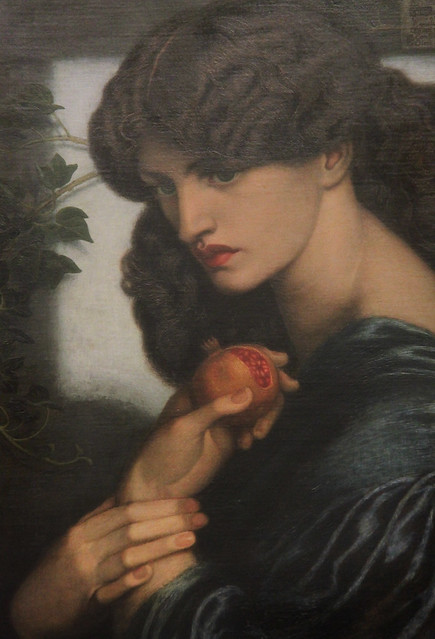Part of Proserpine, Dante Gabriel Rossetti, 1874