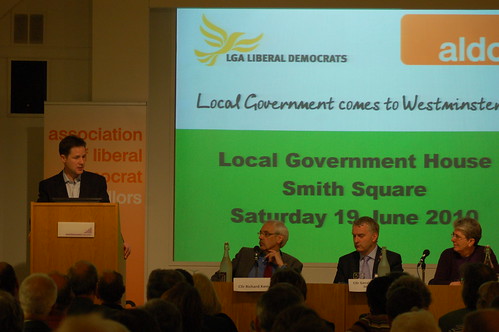 Nick Clegg Lib Dem local government conference June 10 5