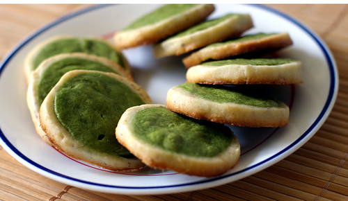 Another batch of matcha cookies