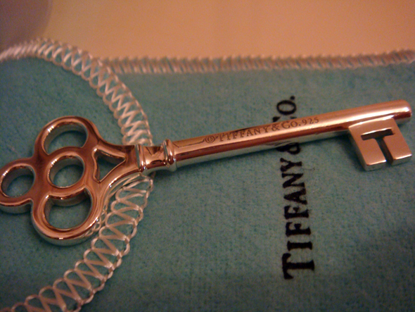 tiffany&co key