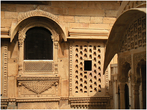  gone beyond their architectural function in the palaces of Rajasthan, 