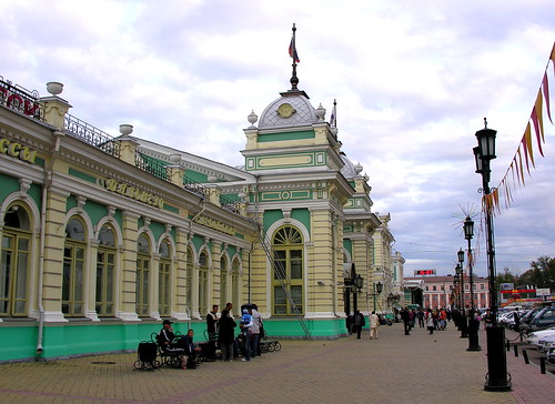 TRANS－SIBERIAN IRKUTSK TRAIN STATION 穿越西伯利亚 伊尔库茨克火车站