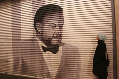 Orson Welles Mural on Hollywood Boulevard