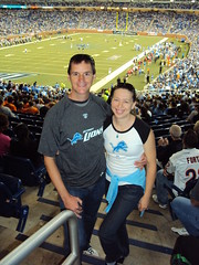 Dennis & Clare at Ford Field
