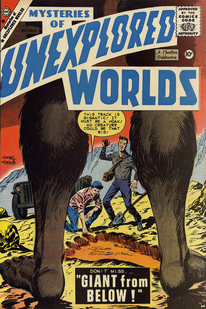 Mysteries of Unexplored Worlds #15 (Charlton, 1959) 