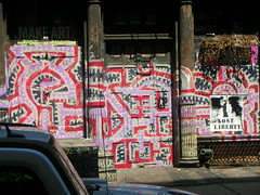 Pink and Red on Greene Street by lillergy, on Flickr