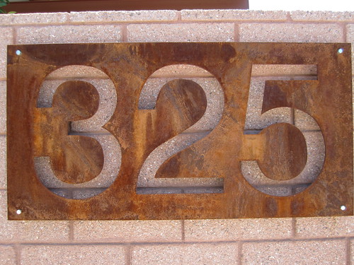 Rusty Numerals by kevinspencer