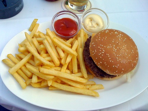 Cheesburger & Pommes Frites