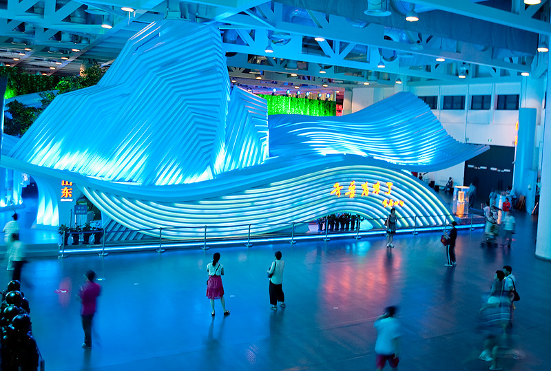 EXPO 2010; Inside China pavilion