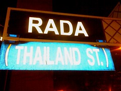 Thailand St formerly Rada Street