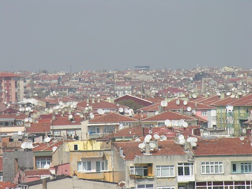 Isztambul, Samatya - de legalább mindenkinél van parabola antenna