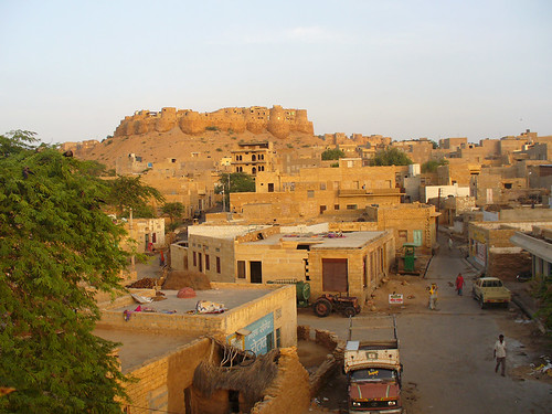 Vue sur la citadelle de Jaisalmer