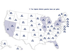 State gasoline excise tax rates