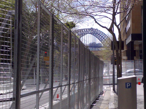 Sydney has a fence, too!