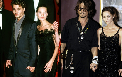 Johnny Depp Kate Moss