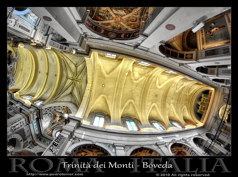 Roma - Trinità dei Monti - Bóveda