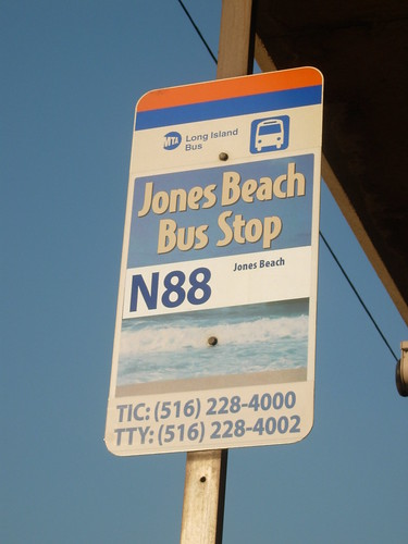 Jones Beach Bus Stop